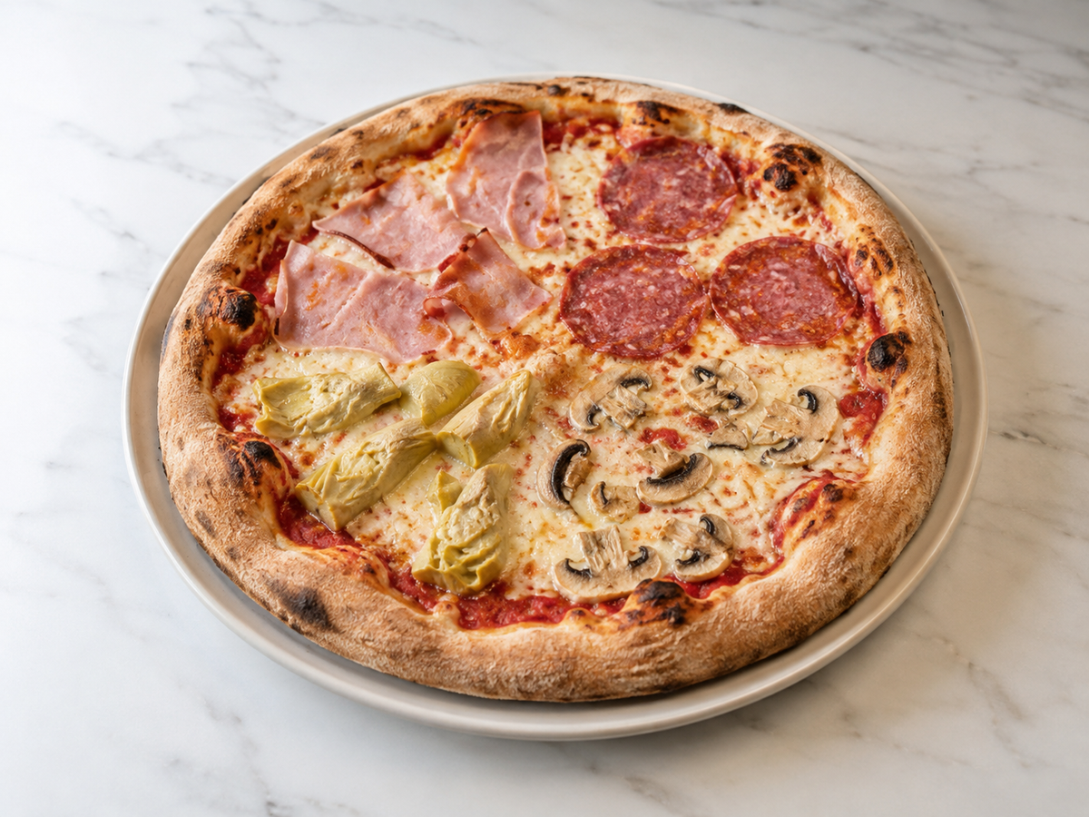 11 - Pizza Quattro Stagioni