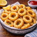 Frittierte Calamari