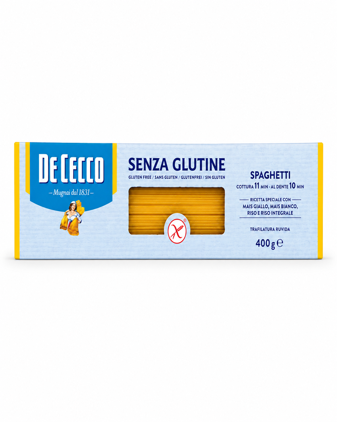 Spaghetti De Cecco senza glutine 400gr