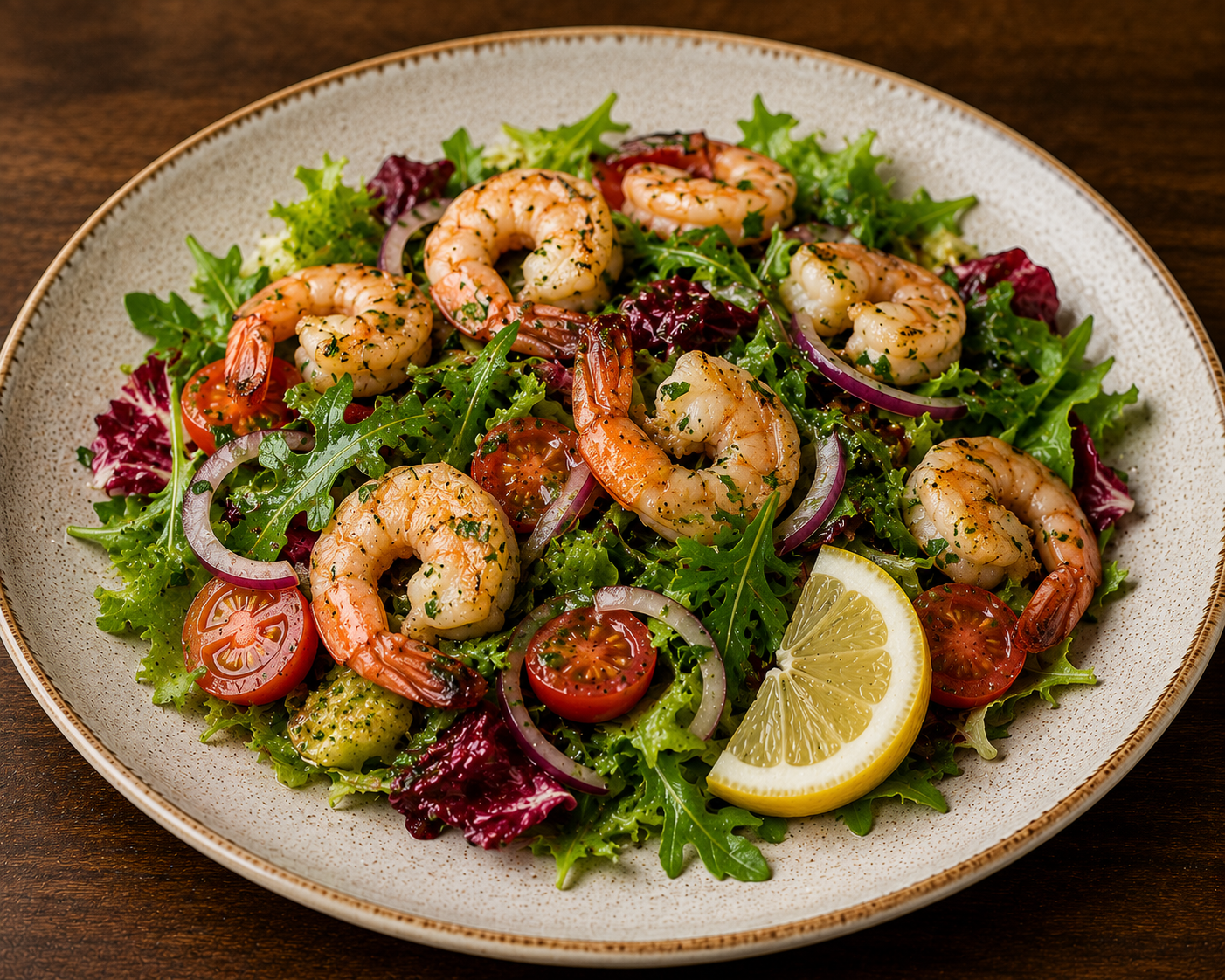 Garnelen salat