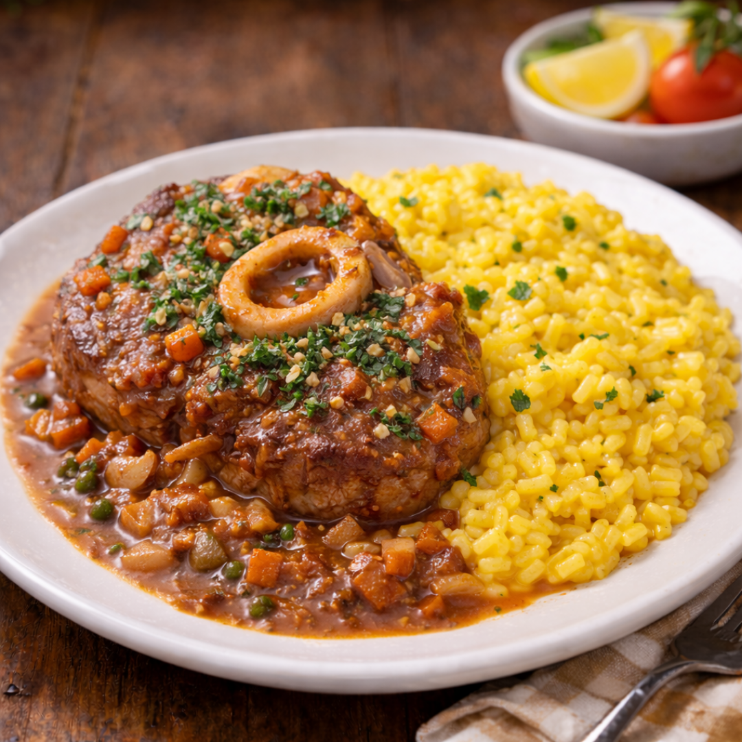 311 - Ossobuco con Risotto alla Milanese