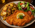 Schnitzel paniert