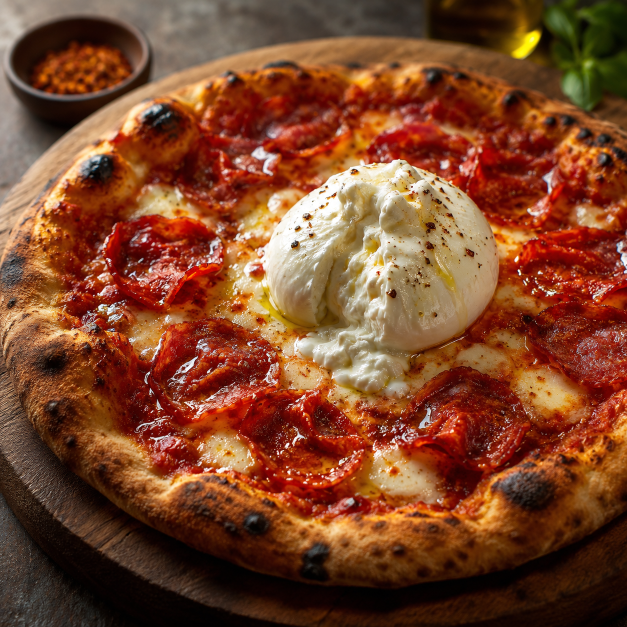 300 - Pizza Burrata