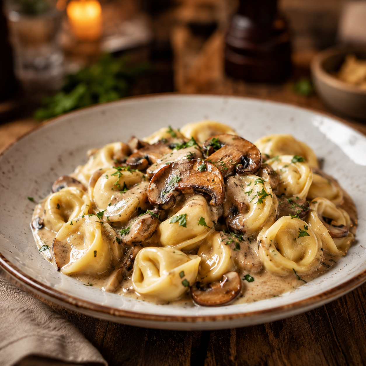 TORTELLINI AI FUNGHI