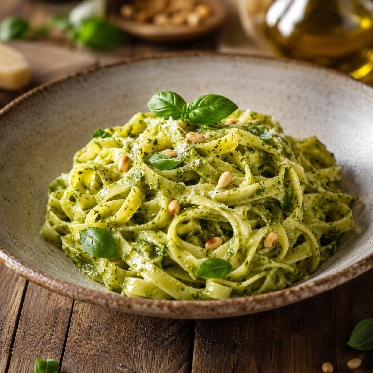 Tagliatelle Pesto