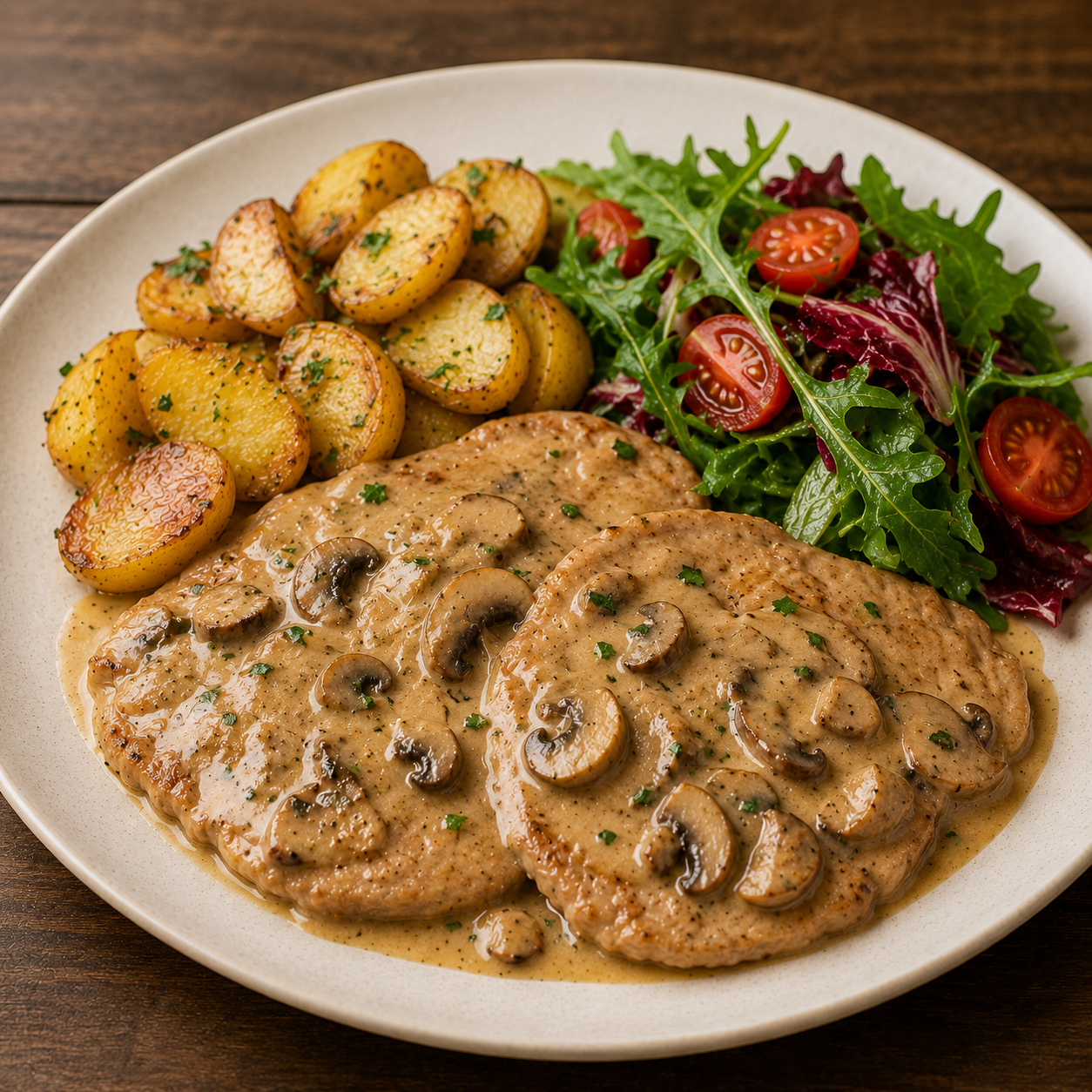 Scaloppine Funghi